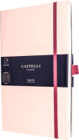 Записная книжка CASTELLI Aquarela Seashell / 0QC625-001 (светло-персиковый) - 