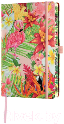 Записная книжка CASTELLI Eden Flamingo / 0QC6BI-005 (разноцветный/розовый)