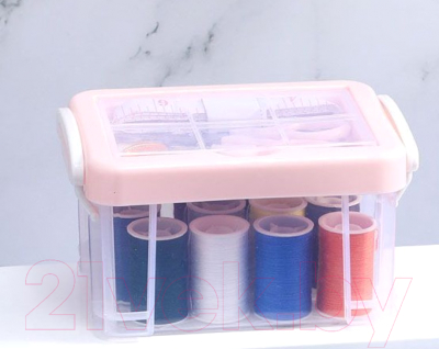 Швейный набор Miniso 7684 (розовый)