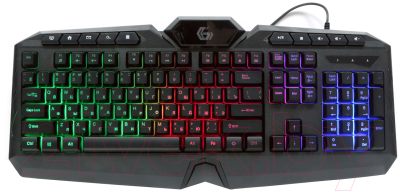 Клавиатура Gembird KB-G410L (черный)