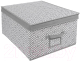 Коробка для хранения Handy Home Орнамент 500x400x250 / UC-202 (серый) - 