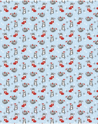 Подушка декоративная JoyArty Игривые рождественские котики / pcu_290627
