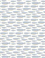 Подушка декоративная JoyArty Рыбки из точек / pcu_70011 - 