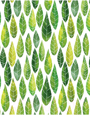 Подушка декоративная JoyArty Зеленые листья / pcu_30912