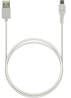 Кабель Robiton P5 USB A / MicroUSB (1м, белый) - 