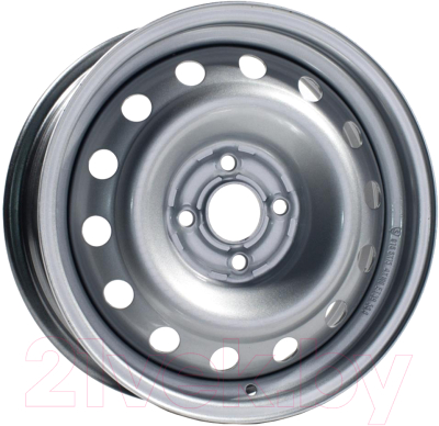 

Штампованный диск ТЗСК, Peugeot 408 15x6" 4x108мм DIA 65.1мм ET 27мм Silver