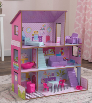 Кукольный домик KidKraft Лолли с мебелью / 10169_KE
