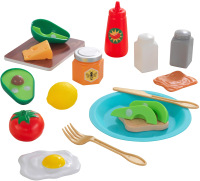 Набор игрушечных продуктов KidKraft Готовим тост с авокадо / 10197_KE - 