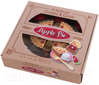 Набор игрушечных продуктов KidKraft Пирог яблочный / 10199_KE