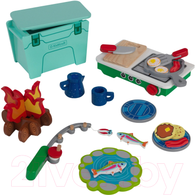 Набор игрушечной посуды KidKraft Пикник / 10165-KE