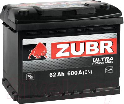 

Автомобильный аккумулятор Zubr, Ultra L+