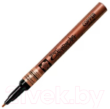Маркер художественный Sakura Pen Pen-Touch Calligrapher / XPSKC54 (бронзовый)
