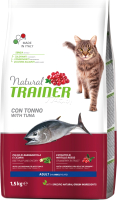 Сухой корм для кошек Trainer Natural Adult Tuna (1.5кг) - 
