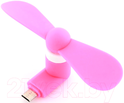 Вентилятор Sipl AK35I Micro USB (розовый)