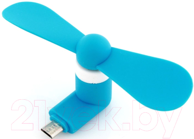Вентилятор Sipl AK35H Micro USB (синий)