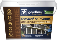 Антисептик для древесины GoodHim Texture Кроющий База C 651 / 11867 (9л) - 
