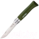 Нож туристический Opinel №8 Trekking / 001980 (нержавеющая сталь, хаки, блистер) - 