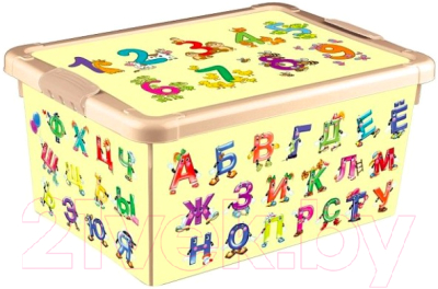 

Ящик для хранения Бытпласт, С аппликацией / 431301107