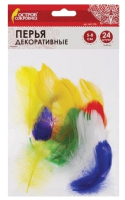 

Набор перьев декоративных, Карнавальные / 661376