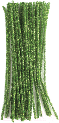 Изображение товара Проволока для декорирования Остров Сокровищ Блестящая / 661542 (30шт, зеленый)