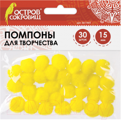 

Набор помпонов декоративных Остров Сокровищ, 661444