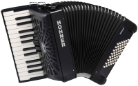 Аккордеон Hohner The New Bravo II 48 A16521/A16522 (черный) - 