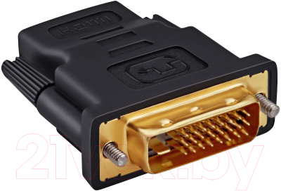 Адаптер Buro HDMI-19FDVID-M ADPT (черный)