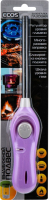 Пьезоэлектрическая газовая зажигалка Рыжий кот Ecos GL-001V / R157797 (фиолетовый) - 