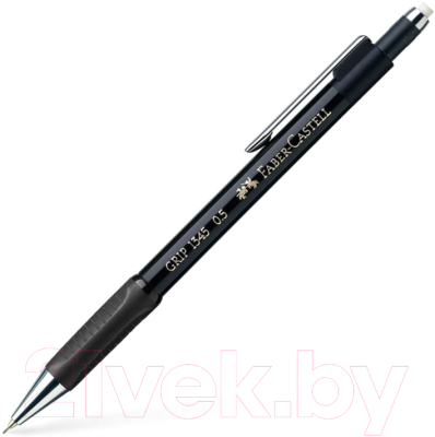 Механический карандаш Faber Castell Grip / 134599 (черный)