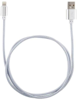 Кабель Energy ET-01 USB/Lightning / R006371 (серебристый) - 