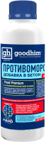 Противоморозная добавка GoodHim Frost Premium с пластификатором для теплого пола до -25 / 61705 (1л) - 