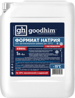 Противоморозная добавка GoodHim ФН пласт Формиат натрия с пластификатором 12955 (5л) - 