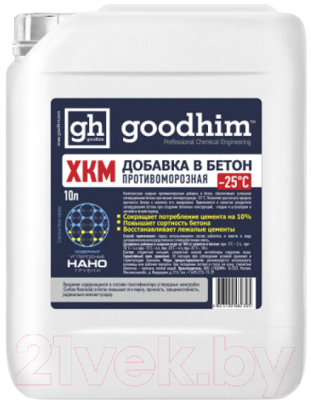 Противоморозная добавка GoodHim Frost ХКМ-25 / 82305 (10л)