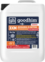 Противоморозная добавка GoodHim ХКМ пласт с пластификатором / 12986 (10л) - 