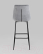 Миниатюра изображения товара Стул барный Stool Group Флекс / AV 405-N25-08(B) (велюр серый)