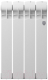 Радиатор биметаллический Royal Thermo Indigo Super+ 500 (4 секции, с монтажным комплектом и угловыми кранами) - 