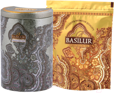 Чай листовой Basilur Oriental Collection Persian Earl Grey черный / 9408 (100г)
