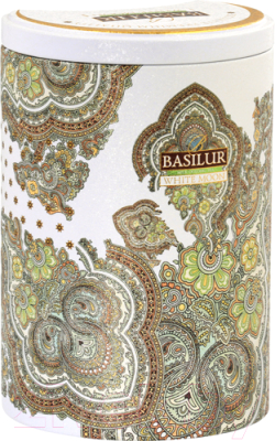 Чай листовой Basilur Oriental Collection White Moon улун / 6374 (100г, в банке)