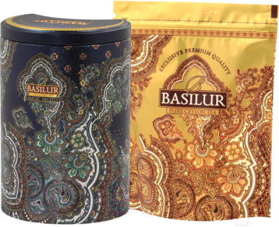 Чай листовой Basilur Oriental Collection Magic Nights черный / 5579 (100г)
