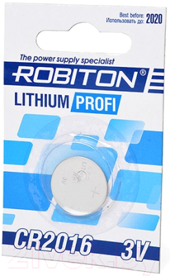

Батарейка Robiton, Profi R-CR2016-BL1 / БЛ12448