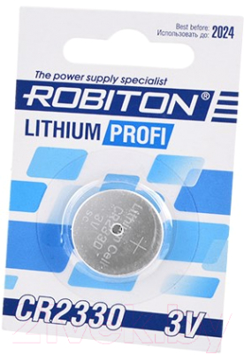 

Батарейка Robiton, Profi R-CR2330-BL1 / БЛ14630