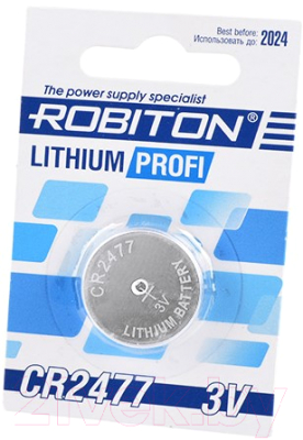 

Батарейка Robiton, Profi R-CR2477-BL1 / БЛ14632