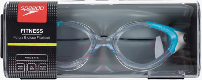 Очки для плавания Speedo 312C105AC1 / 8-11312C105A-C105 (голубой/прозрачный)