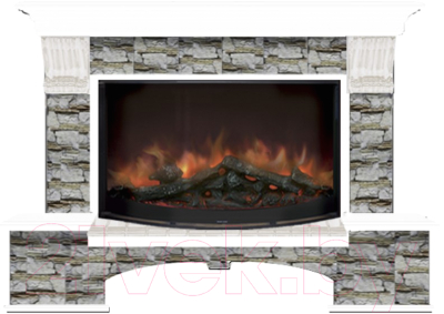

Каминокомплект Glenrich, Бостон Rondo S86