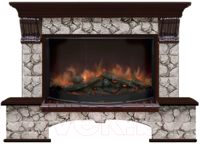 

Каминокомплект Glenrich, Бостон Rondo S86