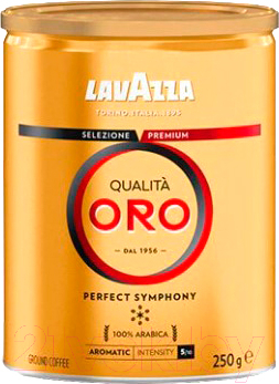 Кофе молотый Lavazza Qualita Oro / 5589 (250г, в банке)