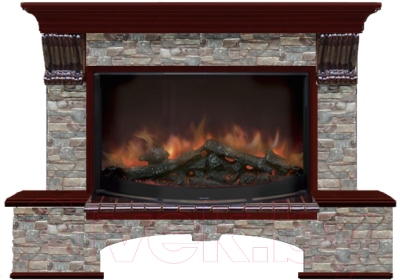 

Каминокомплект Glenrich, Бостон Rondo S86