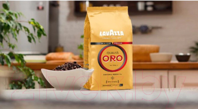 Кофе в зернах Lavazza Qualita Oro / 5639 (250г)