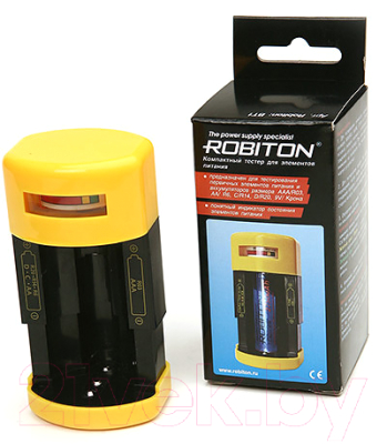 Тестер для аккумуляторов и батареек Robiton BT1 BL1 / БЛ07208