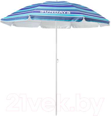 Зонт пляжный Sundays HYB1814 (синие полосы)